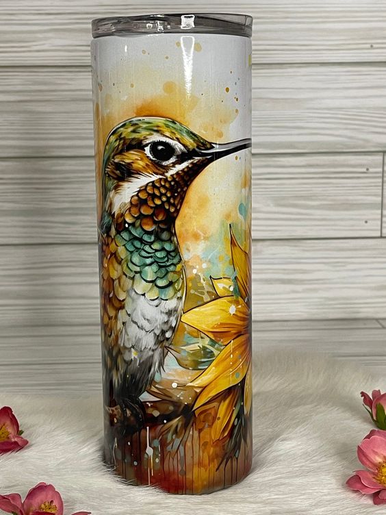 Hummingbird tumblers