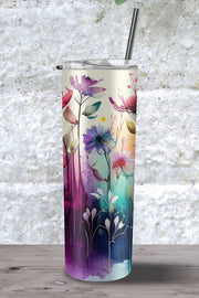 Flower Tumbler Wrap