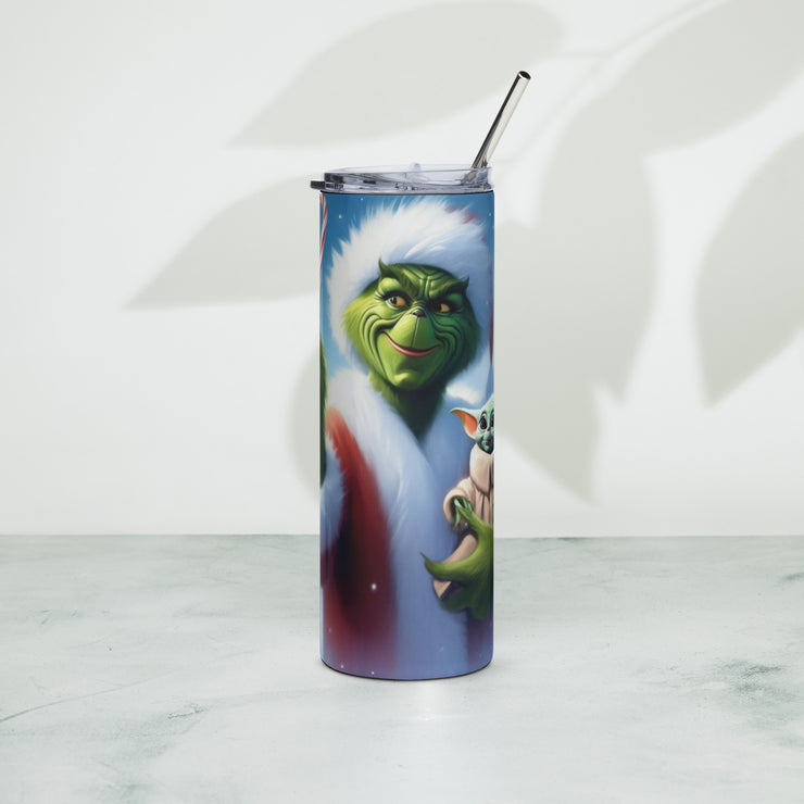 The Grinch x Baby Yoda 20oz Tumbler